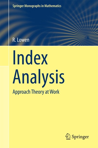 R. Lowen - Index Analysis, Inbunden