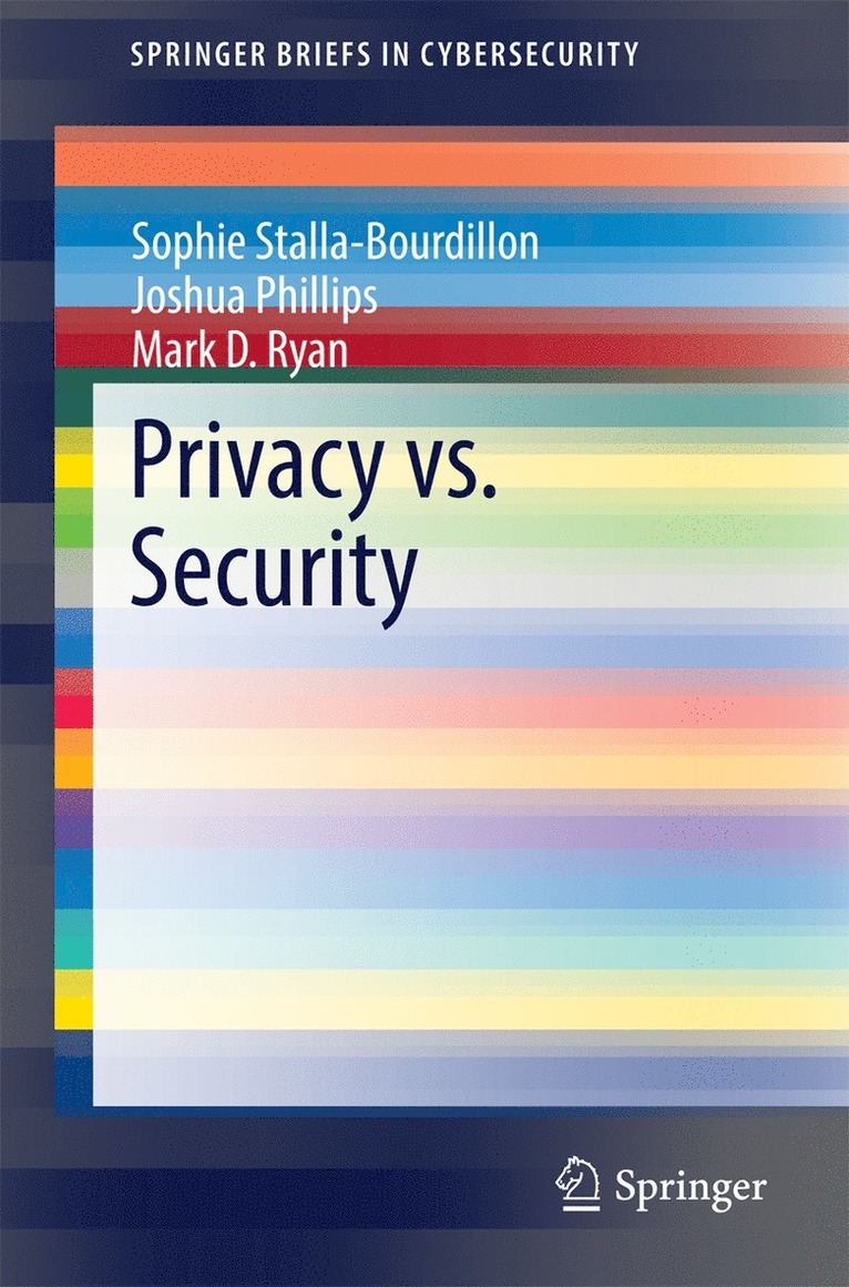 Privacy vs. Security 1