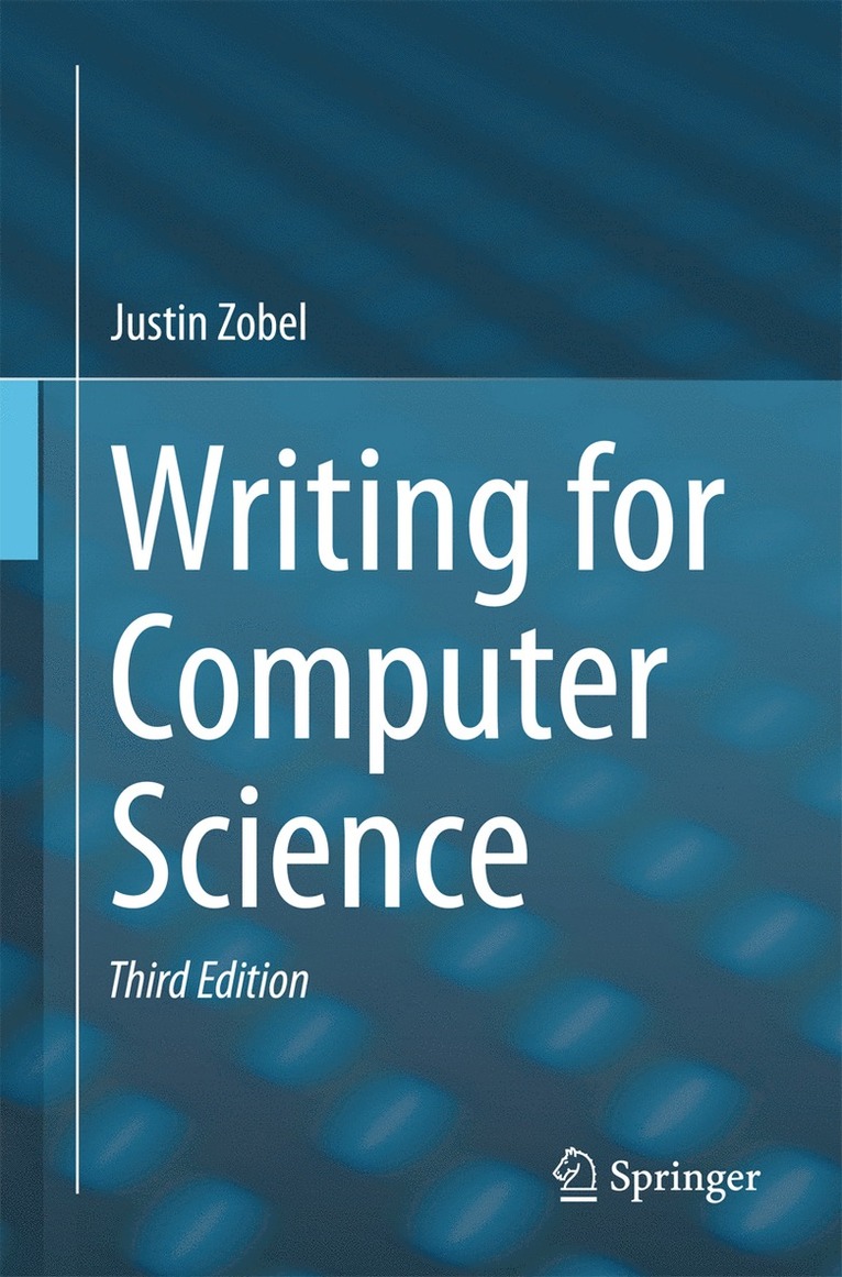 Justin Zobel - Writing for Computer Science, Häftad