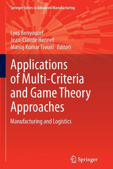 bokomslag Applications of Multi-Criteria and Game Theory Approaches