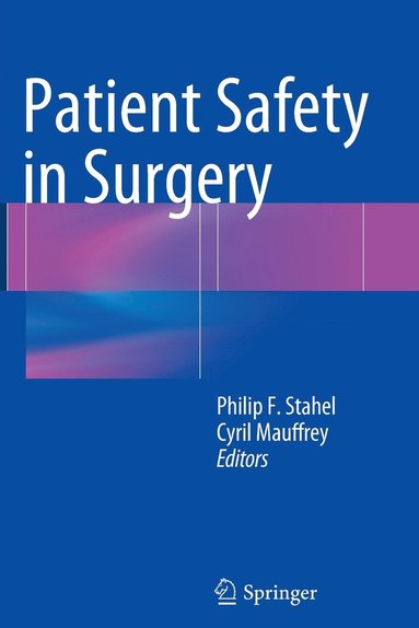 bokomslag Patient Safety in Surgery