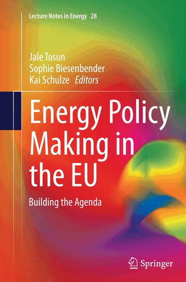 Jale Tosun, Sophie Biesenbender, Kai Schulze - Energy Policy Making in the EU, Häftad