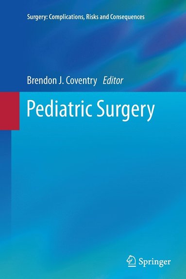 bokomslag Pediatric Surgery