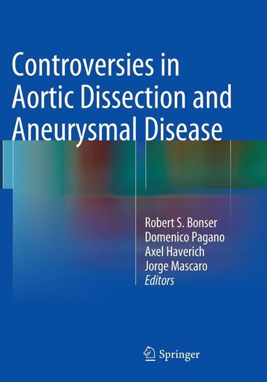 bokomslag Controversies in Aortic Dissection and Aneurysmal Disease