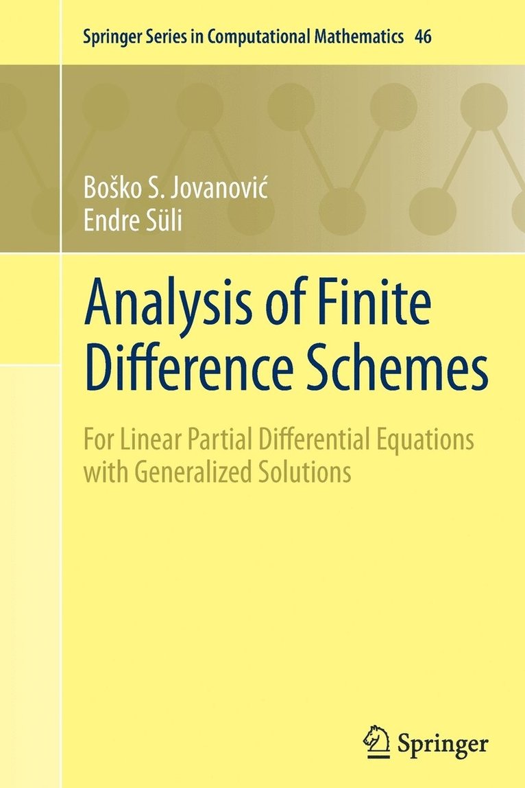 Analysis of Finite Difference Schemes 1