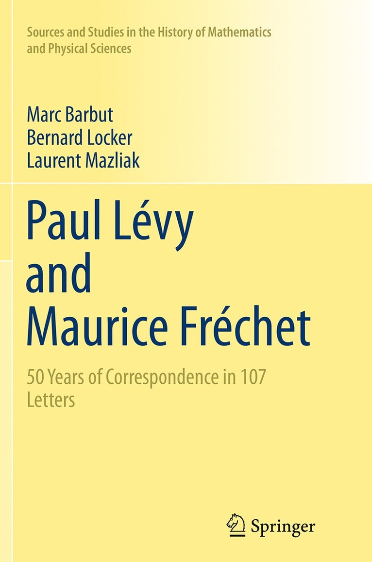 Paul Lvy and Maurice Frchet 1