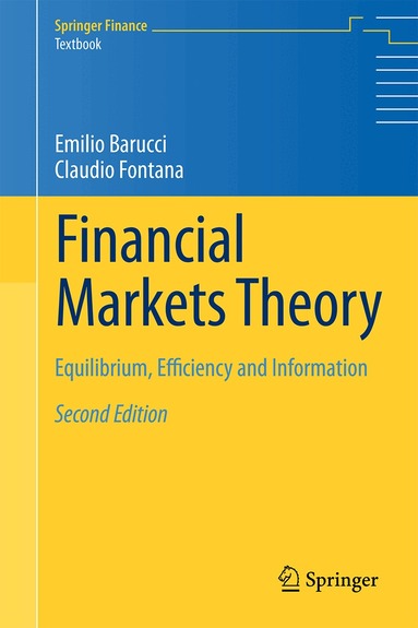 Emilio Barucci, Claudio Fontana - Financial Markets Theory, Inbunden