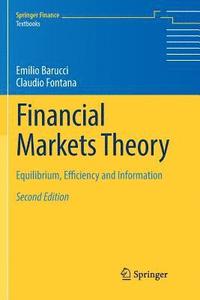 bokomslag Financial Markets Theory