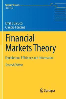 Financial Markets Theory 1