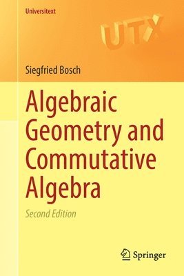 bokomslag Algebraic Geometry and Commutative Algebra