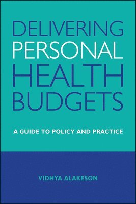 bokomslag Delivering Personal Health Budgets