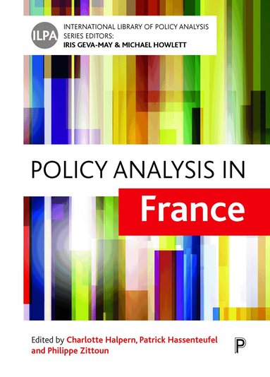 Charlotte Halpern, Patrick Hassenteufel, Philippe Zittoun - Policy Analysis in France, Inbunden