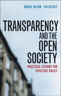 bokomslag Transparency and the Open Society