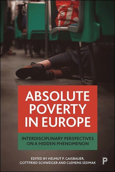 Helmut P Gaisbauer, Gottfried Schweiger, Clemens Sedmak - Absolute Poverty in Europe, Häftad