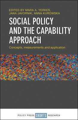 bokomslag Social Policy and the Capability Approach