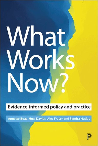 Annette Boaz, Huw Davies, Alec Fraser, Sandra Nutley - What Works Now?, Inbunden