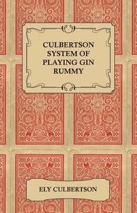 bokomslag Culbertson System of Playing Gin Rummy