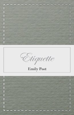 Emily Post - Etiquette, Häftad