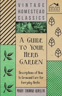 bokomslag A Guide to Your Herb Garden - Descriptions of How to Grow and Care for Everyday Herbs