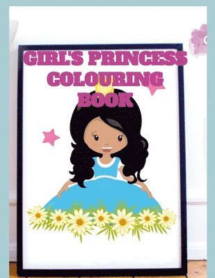 bokomslag Girl's Princess Colouring Book