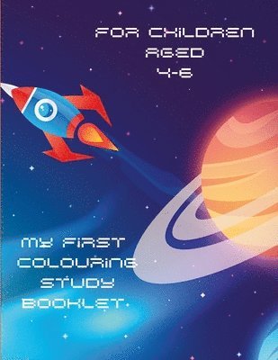 bokomslag Educational Space Themed Colouring Book