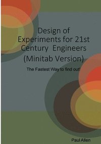 bokomslag Design of Experiments - Minitab Version