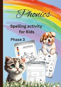 bokomslag Phonics Speling Activity for kids-Phase 3
