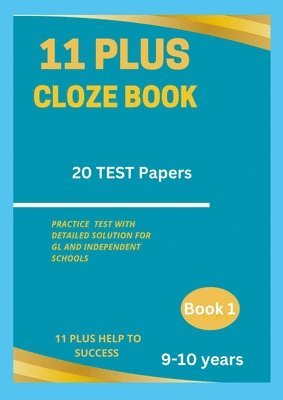 bokomslag 11 Plus Cloze Book