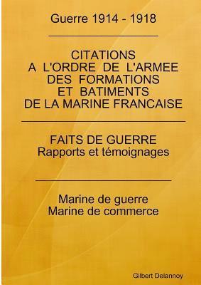 Guerre 14/18 - Citations Marine 1