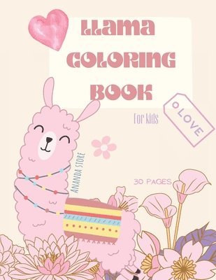 Llama Coloring Book 1