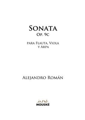 Sonata para flauta, viola y arpa, Op. 9c 1