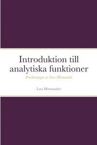 bokomslag Introduktion till analytiska funktioner