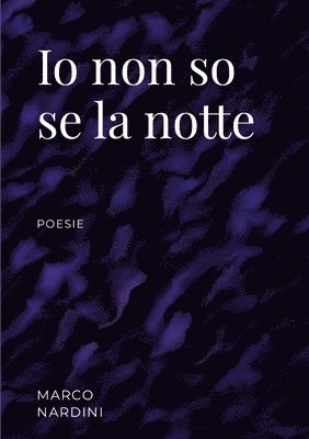 bokomslag Io non so se la notte