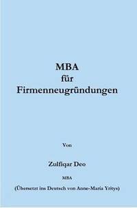 bokomslag MBA for Startups