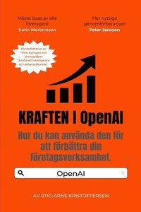 bokomslag Kraften i OpenAI fr Fretag