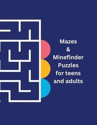 bokomslag Mazes & Mindfinder Puzzles for adults and teens