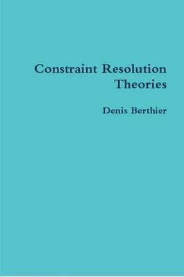 bokomslag Constraint Resolution Theories