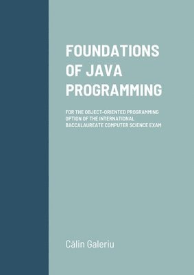 Foundations of Java Programming 1