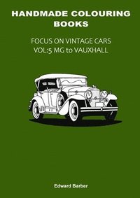 bokomslag Handmade Colouring Books - Focus on Vintage Cars Vol