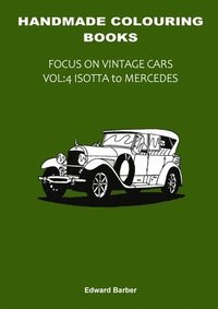 bokomslag Handmade Colouring Books - Focus on Vintage Cars Vol