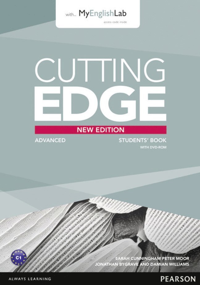 Sarah Cunningham, Peter Moor, Jonathan Bygrave - Cutting Edge Advanced New Edition Students Book for DVD and MyEnglishLab Pack, Häftad