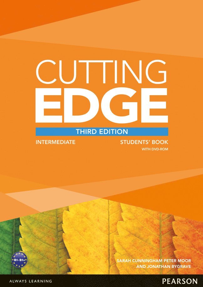 Sarah Cunningham, Peter Moor, Jonathan Bygrave - Cutting Edge 3rd Edition Intermediate Students Book for DVD Pack, Häftad