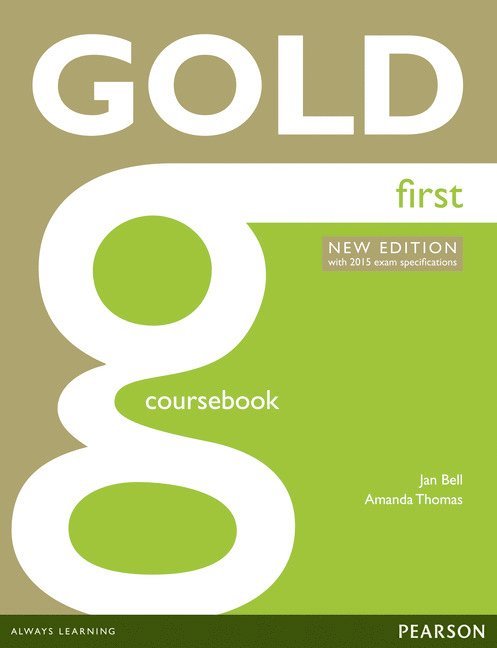 Gold First New Edition Coursebook 1