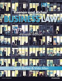bokomslag Keenan and Riches' Business Law