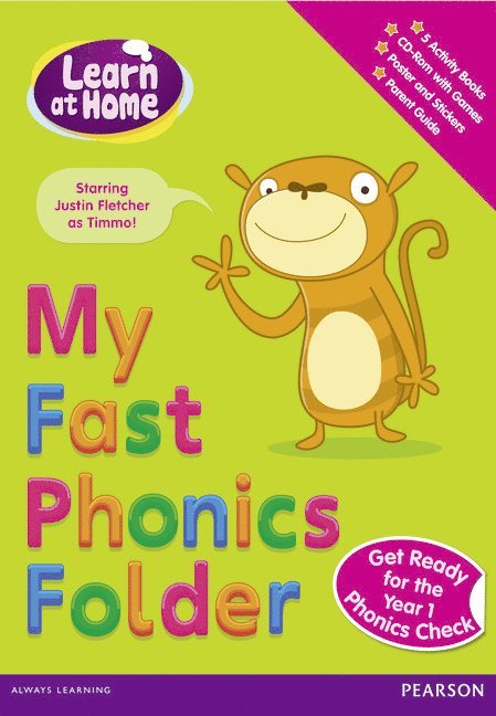 Learn at Home: My Fast Phonics Folder Pack 1