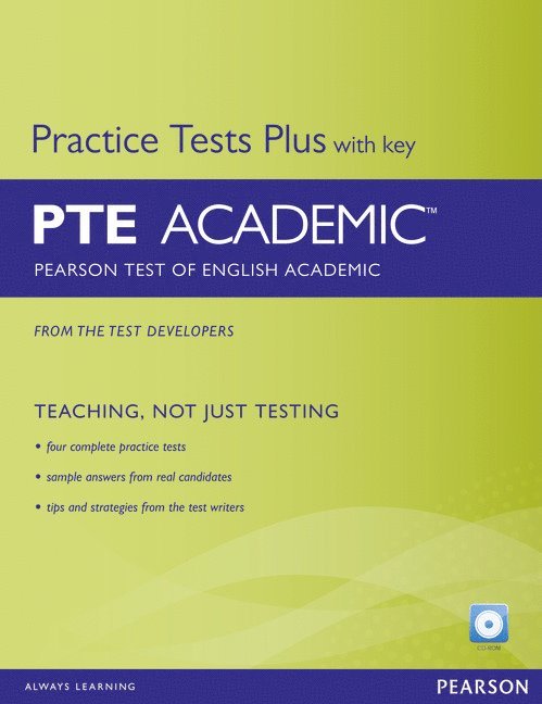 Kate Chandler, Lisa da Silva, Simon Cotterill, Felicity O'Dell, Mary Jane Hogan - Pearson Test of English Academic Practice Tests Plus with Key for Pack, Häftad