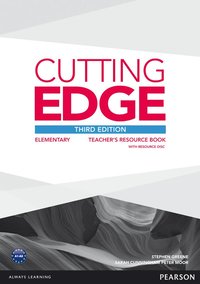 bokomslag Cutting Edge 3rd Edition Elementary Teacher's Book with Teacher's Resources Disk Pack
