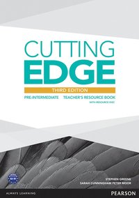 bokomslag Cutting Edge 3rd Edition Pre-Intermediate Teacher's Book and Teacher's Resource Disk Pack