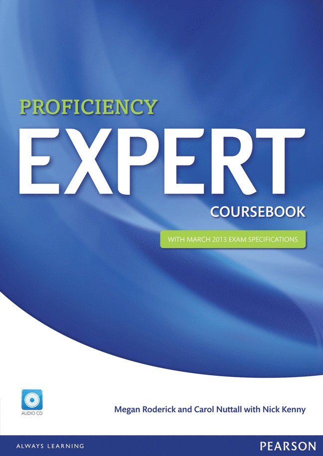 Expert Proficiency Coursebook and Audio CD Pack 1