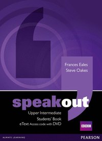 bokomslag Speakout Upper Intermediate Students' Book eText Access Card with DVD